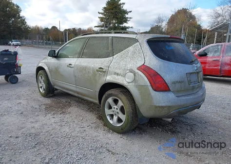 2005 Nissan Murano Sl from USA, damaged, VIN JN8AZ08T75W324757